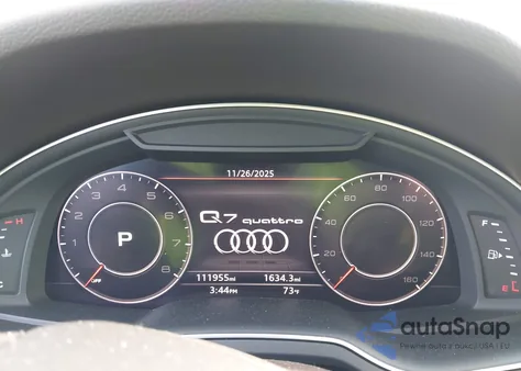 2018 Audi Q7 3.0T Premium from USA, damaged, VIN WA1VAAF73JD023998